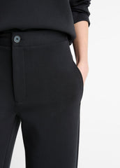 Cotton-Blend Trouser in Trousers - BLACK