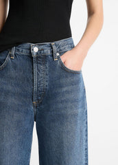 Citizens of Humanity Annina Straight-Leg Jean in Denim - WESTWOOD