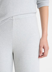 Cozy Wide-Leg Pant in Wide Leg - HEATHER PALE GREY