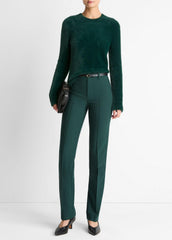 Eyelash Crew Neck Sweater in Crew Neck - JUNIPER