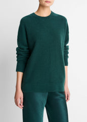 Plush Cashmere Crew Neck Sweater in Crew Neck - JUNIPER