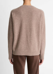 Plush Cashmere Crew Neck Sweater in Crew Neck - HEATHER DOE