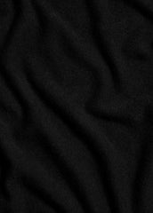 Merino Wool-Cashmere Funnel-Neck Poncho in Accessories - BLACK