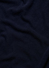 Reverse-Jersey Cashmere Boat-Neck Poncho in Sweaters - COASTAL BLUE