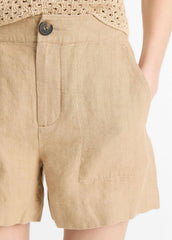 Hemp Short in Shorts - BRULEE