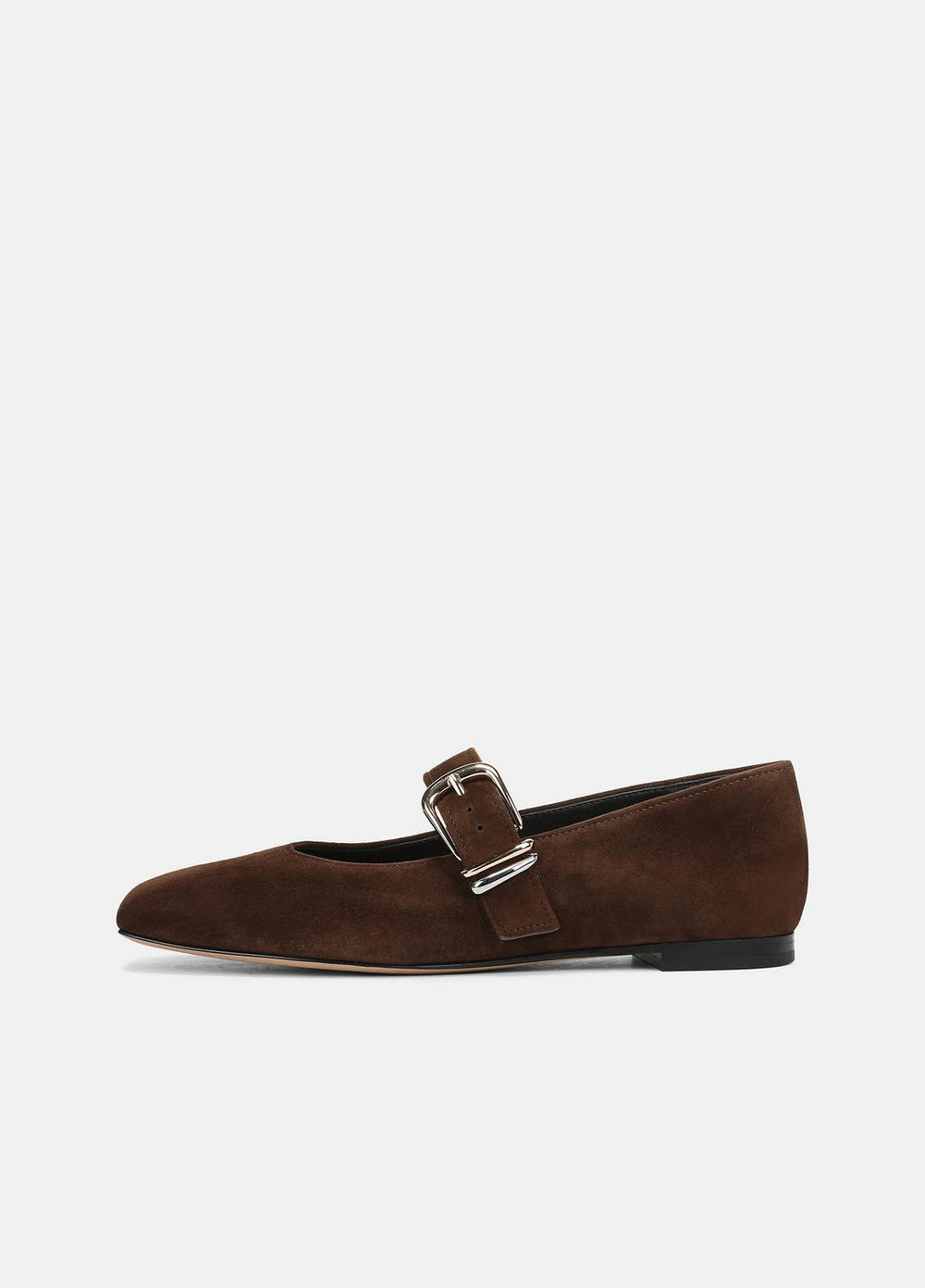 Daniela Suede Mary Jane Flat in Loafers & Flats - CLOVE