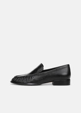 Nora Leather Loafer in Loafers & Flats - BLACK