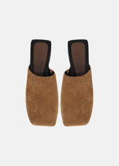 Margarita Suede Clog in Loafers & Flats - ELMWOOD
