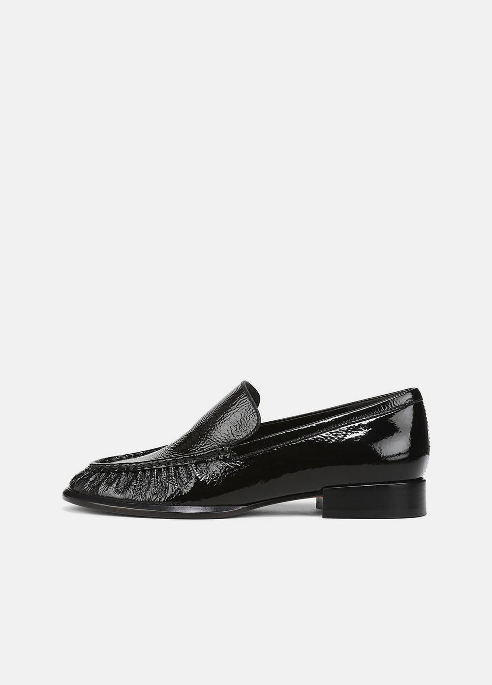 Nora Leather Loafer in Loafers & Flats - BLACK