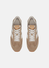 Oasis Suede and Leather Runner Sneaker in Sneakers - NEW CAMEL/WHITE FOAM
