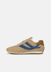 Oasis Suede & Leather Runner Sneaker in Sneakers - MOONLIGHT/BILLIARD GREEN