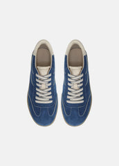 Oasis Contrast-Edge Suede Sneaker in Sneakers - INDIGO/FLAX