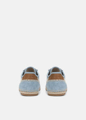 Oasis Suede & Leather Espadrille Sneaker in Sneakers - GLACIAL BLUE/FLAX