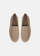 Blair Perforated Leather Sneaker in Sneakers - WARM ALMOND