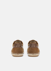 Oasis Suede & Leather Espadrille Sneaker in Sneakers - ELMWOOD