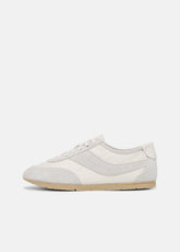 LA Leather & Suede Runner Sneaker in Sneakers - HORCHATA/PEBBLE WHITE