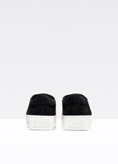 Suede Warren Sneaker in Sneakers - BLACK