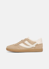Oasis Suede & Shearling Sneaker in Sneakers - SAND TRAIL