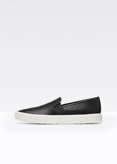 Women's Blair Perforated Leather Sneakers - BLACK