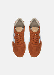 Oasis Suede & Leather Runner Sneaker in Sneakers - VINTAGE EMBER/CELESTE