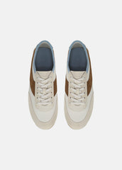 LA Leather & Suede Runner Sneaker in Sneakers - MOONLIGHT/ELMWOOD