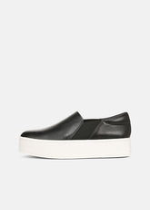 Warren Leather Sneaker in Sneakers - BLACK