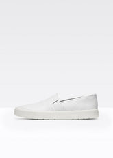 Women's Blair Perforated Leather Sneakers - WHITE