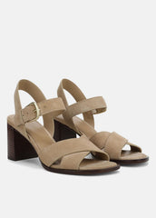Salma Suede Heeled Sandal in Heels - DUNE