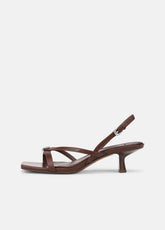 Tali Slingback Sandal in Heels - MOLTON BROWN