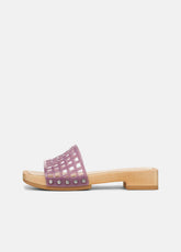 Barbara Jelly Slide Sandal in Sandals - AMETHYST