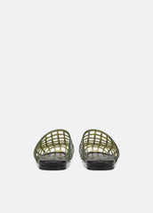 Barcelona Jelly Sandal in Sandals - CHIVE