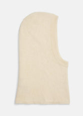 Brushed Cashmere Balaclava in Scarves & Hats - IVORY