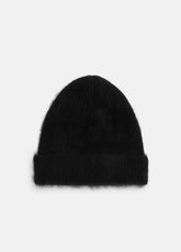 Brushed Cashmere Beanie in Scarves & Hats - BLACK