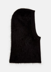 Brushed Cashmere Balaclava in Scarves & Hats - BLACK
