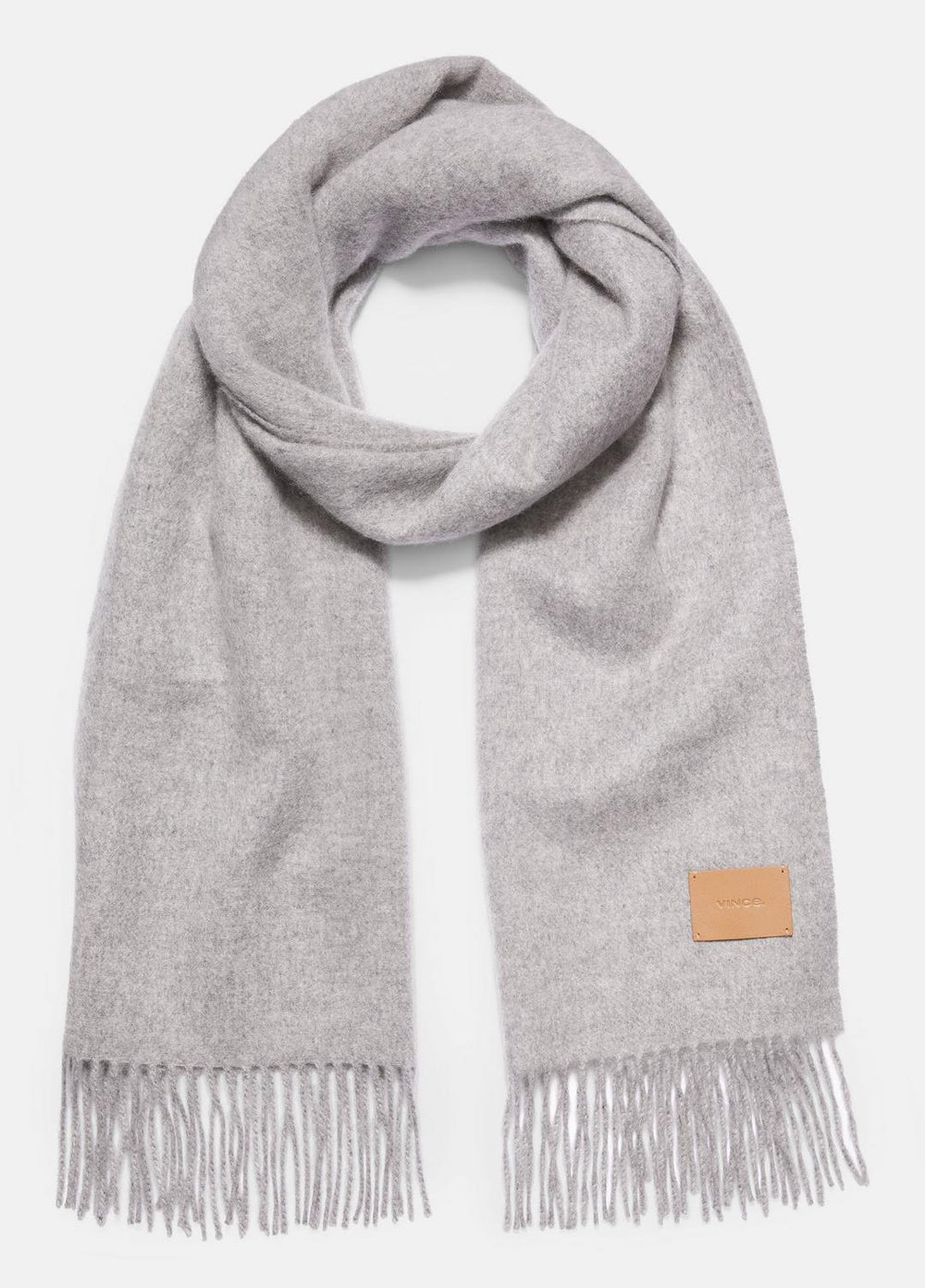 Double-Face Cashmere Scarf in Scarves & Hats - GREY