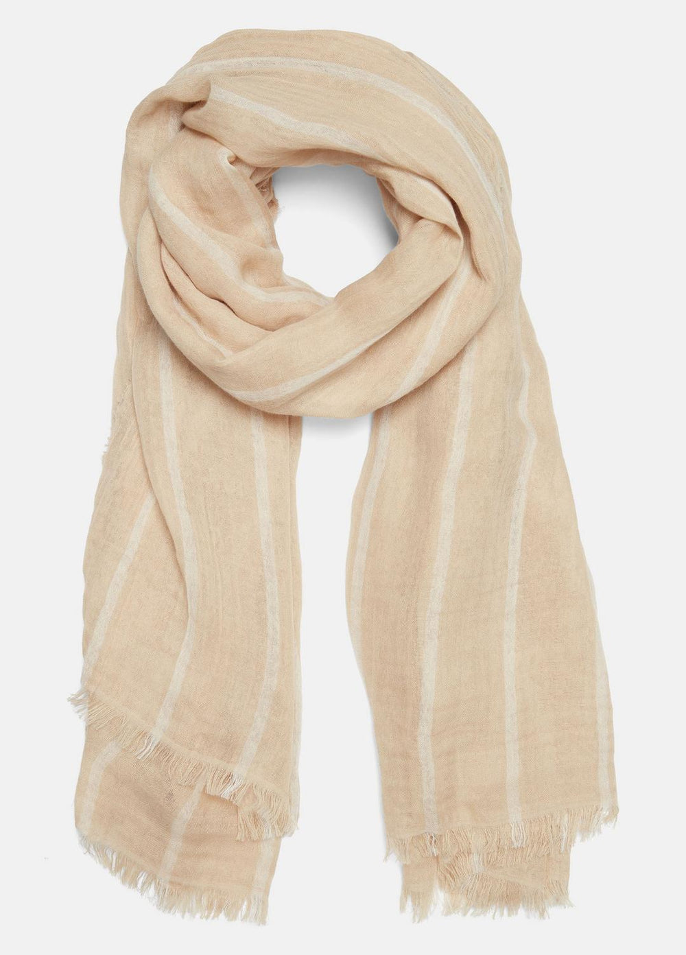 Cotton Gauze Awning Stripe Scarf in Scarves & Hats - HAYSEED/PAPYRUS