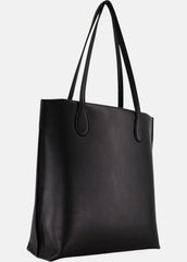 Athene Nappa Leather Tote in Handbags - BLACK
