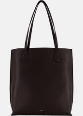 Athene Nappa Leather Tote in Handbags - CACAO