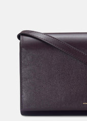 Leather Crossbody Wallet in Handbags - FIG