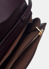 Leather Crossbody Wallet in Handbags - FIG