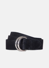Women’s 30mm Webbing D-Ring Belt in Belts - BLACK
