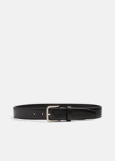 Women’s Classic Leather Belt in Accessories - BLACK