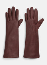 Cashmere-Lined Medium Leather Glove in Gloves - FIG