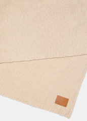 Cashmere-Silk Jersey Throw in Pillows & Blankets - LACE