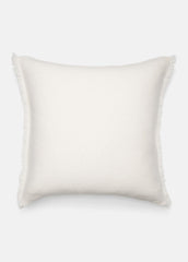 Cashmere Reverse Jersey Pillow in Pillows & Blankets - BLANC