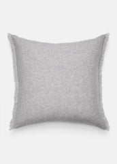 Cashmere Reverse Jersey Pillow in Pillows & Blankets - HEATHER GREY