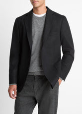 Cashmere Relaxed Sport Coat in Blazers - BLACK