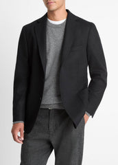 Cashmere Relaxed Sport Coat in Blazers - BLACK