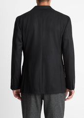 Cashmere Relaxed Sport Coat in Blazers - BLACK