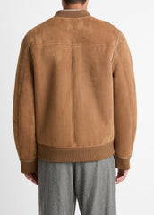 Shearling Bomber Jacket in Jackets - HIGHLAND